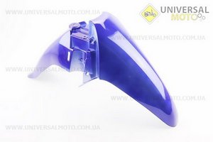 Пластик - крило переднє, синій, тип 2. Китай (Запчастини на скутер Viper Active / UM3205-V11)