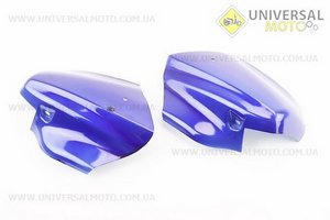 УЦІНКА ACTIVE пластик - вставки переднього крила лівий, прав комплект 2шт, синій, тип 2 (присутні дефекти фарбування). Китай (Запчастини на скутер Viper Active / UM3205-V13)