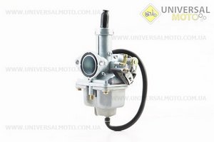 Карбюратор СВ/CG-125 (d=26), дросель ручний. Китай (Запчастини на пітбайк / UM3210-V24)