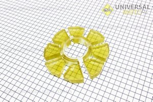 Демпферная резинка заднего колеса (комплект 4 штуки ) "силикон" (качественные). Китай (Мотоциклы CB125-250 / UM3212-V92)