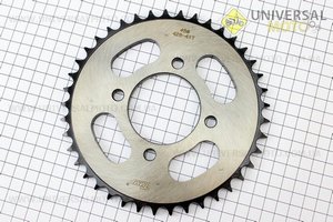 Звезда задняя ZS125J-428H-41Т "каленая". TMMP (Мотоциклы CB125-250 / UM3214-V33)