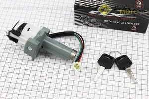 Замок запалювання 125J / ZUBR. GX-Viper (Запчастини на мотоцикл Viper 125-150J / UM3217-V08)
