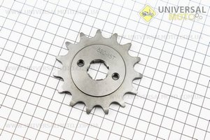 Зірка передня CG / CB-520H-15T. Crocodil (Запчастини на мотоцикл Viper 125-150J / UM3217-V82)