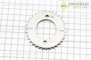 Зірка розподільчого валу ГРМ 34зуб, СВВ-250см.куб.. Китай (Запчастини на мотоцикл з двигуном CB / UM3218-V65)