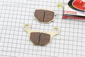 Гальмівні колодки передні (диск) Viper 125J; V150A / Suzuki GS-125; GX-125; SJ-125 / Wuyang Wy-125 / Branson BM-125 / KEEWAY Speed 125/150 / TGB Scooter- R50 X. ZHENGHE (Запчастини на мотоцикл Viper 125-150J / UM3219-V12)