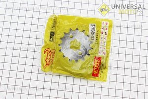 Зірка передня CG / CB-520H-12T. Crocodil (Запчастини на мотоцикл Viper 125-150J / UM3219-V19)