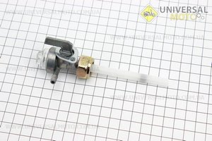 Кран паливний з гайкою М14 CB / CG, тип 5. Китай (Запчастини на мотоцикл з двигуном CB / UM3219-V55)