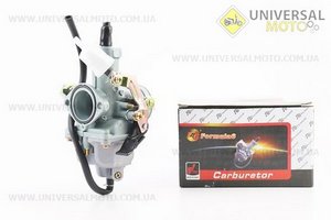 Карбюратор СВ/CG-200 (d=30), дросель під трос, з прискорювальним насосом. Formula (Запчастини на мотоцикл з двигуном CB / UM3219-V98)