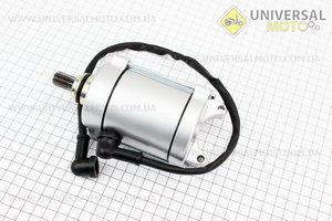 Стартер у зборі (11 шліців) Zubr/F5. TATA (Запчастини на мотоцикл з двигуном CG / UM3231-V03)