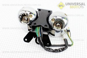 Спидометр, тахометр в сборе "ХРОМ" (механические)