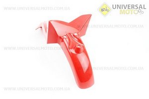 Loncin- LX200GY-3 пластик - Крыло переднее, Красный . Китай (Мотоцикл / UM3243-V60)