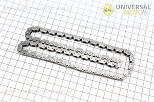 Ланцюг ГРМ CB-250 (3x4-104L). Китай (Запчастини на мотоцикл Loncin / UM3243-V93)