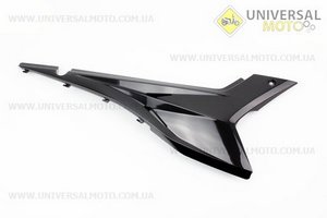 Loncin- LX250GY-3 пластик - бічний середній правий, ЧОРНИЙ. Китай (Запчастини на мотоцикл Loncin / UM3244-V18)
