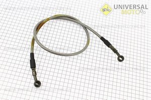 Шланг гальмівний 90см (під болт-штуцер 10 / 10мм) армований. Китай (Запчастини на Viper Race / UM3244-V76)