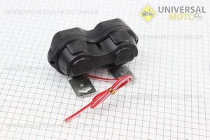 Фара подвійна додаткова світлодіодна вологозахисна - 18 LED, (146 * 62мм) з кріпленням, тип 1. Китай (Різне / UM3244-V96)