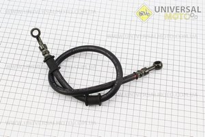 Шланг гальмівний 58см (під болт-штуцер ?? / ?? мм). Китай (Запчастини на мотоцикл / UM3245-V97)
