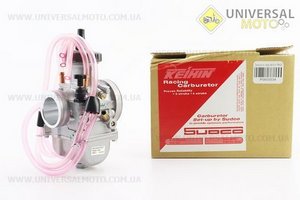 Карбюратор SPORT PWK 34 (d = 34мм) з хутро. заслінкою, (якісна копія). KEIHIN (Запчастини на мотоцикл з двигуном CB / UM3247-V07)