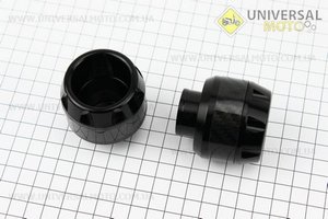 Крашпеди-слайдери (відбійники) універсальні, КАРБОН комплект 2шт. rizoma (Різне / UM3249-V51)