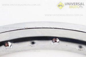 Loncin- LX200GY-3 Обід переднього колеса 1,85-19, під 36 спиць (можливі незначні потертості, см. Фото). Китай (Запчастини на мотоцикл Loncin / UM3249-V60)