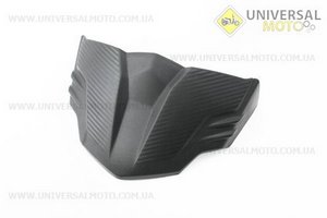 Loncin- JL200 - 68A пластик - обтічник фари верхній, ЧОРНИЙ. Китай (Запчастини на мотоцикл Loncin / UM3249-V92)