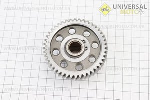 Розводвал - шестерня. Китай (Запчастини на мотоцикл з двигуном CG / UM3260-V33)