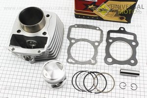 Цилиндро поршневой комплект (цпг) 125см3 56,5мм (палец 15мм). JINGJIU (Мотоциклы CG125-250 / UM3261-V11)