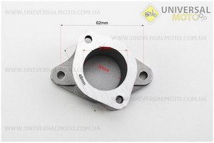 Патрубок карбюратора метал 200см.куб.. Китай (Запчастини на мотоцикл з двигуном CG / UM3261-V22)