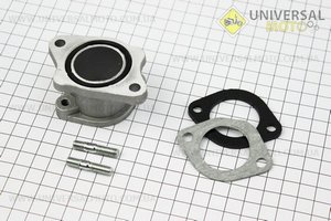 Патрубок карбюратора метал 200см.куб.. Китай (Запчастини на мотоцикл з двигуном CG / UM3261-V22)