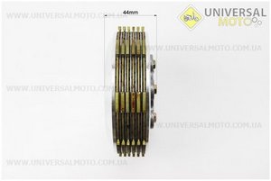 Сцепление в сборе (6 болтов). Китай (Мотоциклы CG125-250 / UM3261-V26)