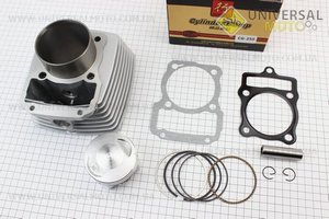 Цилиндро поршневой комплект (цпг) 250см3 67мм (палец 16мм). JINGJIU (Мотоциклы CG125-250 / UM3261-V44)