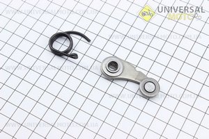 Ролик - фиксатор КПП на пластине + пружина