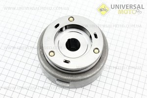 Ротор магнето з обгінною муфтою в зборі, тип3. Китай (Запчастини на мотоцикл з двигуном CG / UM3261-V65)