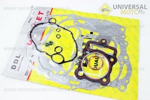 Прокладки двигателя комплект 200см3 63,5мм "красная нить". DDL (Мотоциклы CG125-250 / UM3261-V70)