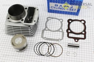 Цилиндро поршневой комплект (цпг) 200см3 63,5мм (палец 15мм). BAJAJ (Мотоциклы CG125-250 / UM3261-V80)