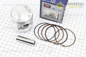 Поршень, кольца, палец комплект 125см3 56,5мм + 1,00 (палец 15мм). TNT (Мотоциклы CG125-250 / UM3262-V09)