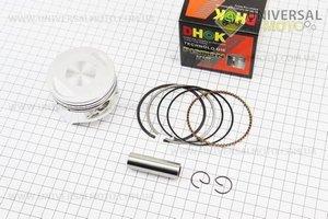 Поршень, кольца, палец к-кт 200cc 63,5мм +0,25