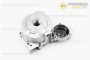 Крышка двигателя левая, тип №3. Китай (Мотоциклы CG125-250 / UM3262-V44)