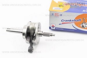 Колінвал у зборі CG-250-6см.куб. (довжина валу 244мм, FCNCO, заводський). FC (Запчастини на мотоцикл з двигуном CG / UM3262-V81)