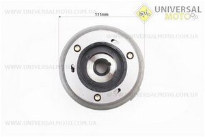 Ротор магнето з обгінною муфтою в зборі, тип2. Китай (Запчастини на мотоцикл з двигуном CG / UM3264-V31)