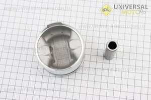 Поршень комплект CG300cc 70мм STD (висота 47,5мм, палець 16мм), тип 2. DHOK (Запчастини на мотоцикл з двигуном CG / UM3264-V48)
