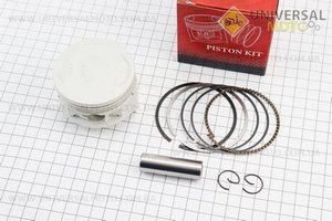 Поршневий комплект (поршень, кільця, палець) CG200см.куб. 63,5мм +0,50 (висота 45 мм, палець 15 мм). MARATHON (Запчастини на мотоцикл з двигуном CG / UM3264-V77)