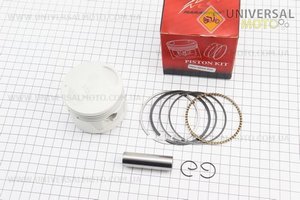 Поршневий комплект (поршень, кільця, палець) CG150см.куб. 62мм STD (висота 49,5мм, палець 15мм). MARATHON (Запчастини на мотоцикл з двигуном CG / UM3264-V80)