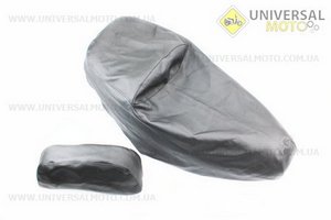 Viper - F1/F50 Чехол сиденья (эластичный, прочный материал) черный. Украина (Скутер / UM3281-V81)