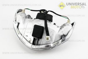 Alfamoto - Cornet Фара в зборі. Китай (Запчастини на скутер / UM3282-V25)