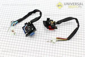 Viper - Navigator Блок кнопок на кермі лівий + правий комплект. Китай (Запчастини на скутер / UM3283-V73)