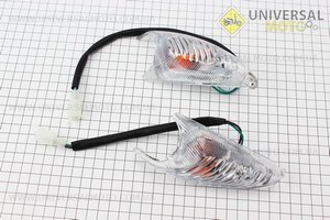 Viper - Navigator пластик - повороти передні в зборі комплект 2шт. Китай (Запчастини на скутер / UM3283-V77)