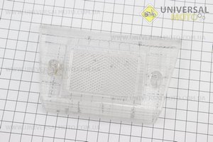 Yamaha JOG ARTISTIC "скло" - стопа, прозоре. Китай (Пластик на японський скутер / UM3290-V35)