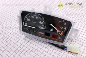 Yamaha JOG 3KJ Спидометр в сборе 100 км/ч. Китай (Пластик / UM3291-V42)