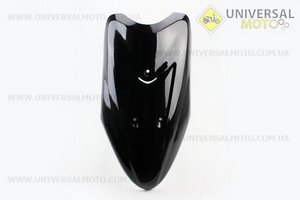 Yamaha JOG SA-16 пластик - передній основний "дзьоб", ЧОРНИЙ. Китай (Пластик на японський скутер / UM3291-V61)