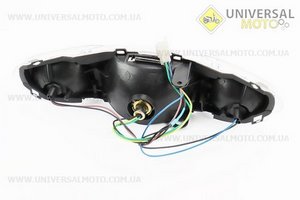 Yamaha AXIS 50/90 фара передня в зборі. Китай (Пластик на японський скутер / UM3292-V10)